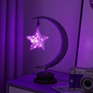 The Enchanted Lunar Lamp - LED Moon Lamp Night Light Galaxy Lamp, Hanging Moon Lamp - Decotree.co Online Shop
