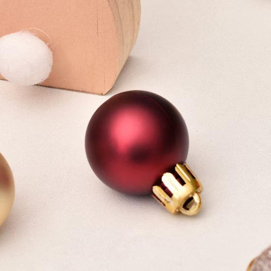 3cm Multicolor Mini Ball Christmas Ornaments Set of 99 Balls - Decotree.co Online Shop