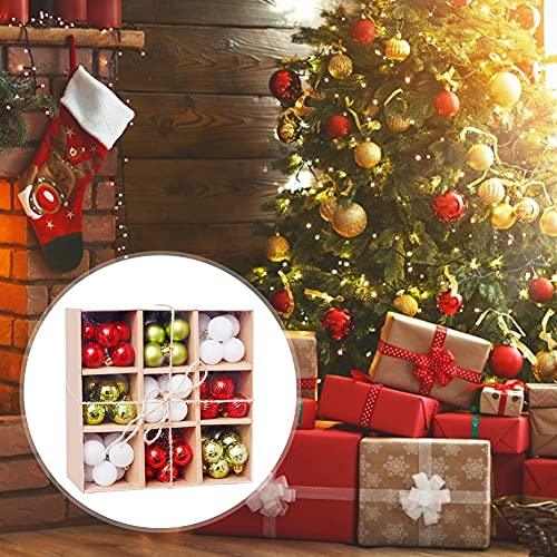 3cm Multicolor Mini Ball Christmas Ornaments Set of 99 Balls - Decotree.co Online Shop