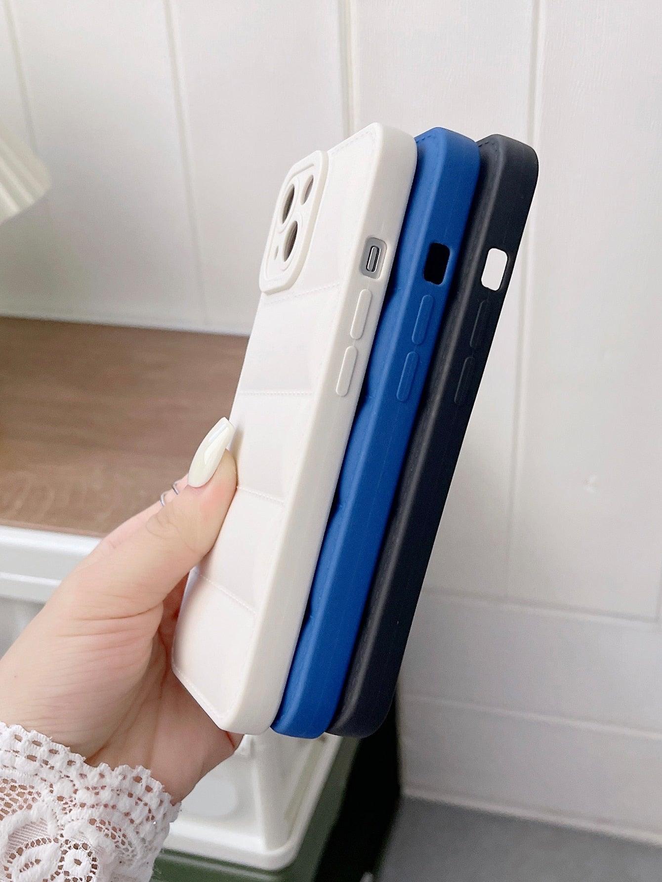 3pcs Plain Phone Case - Decotree.co Online Shop