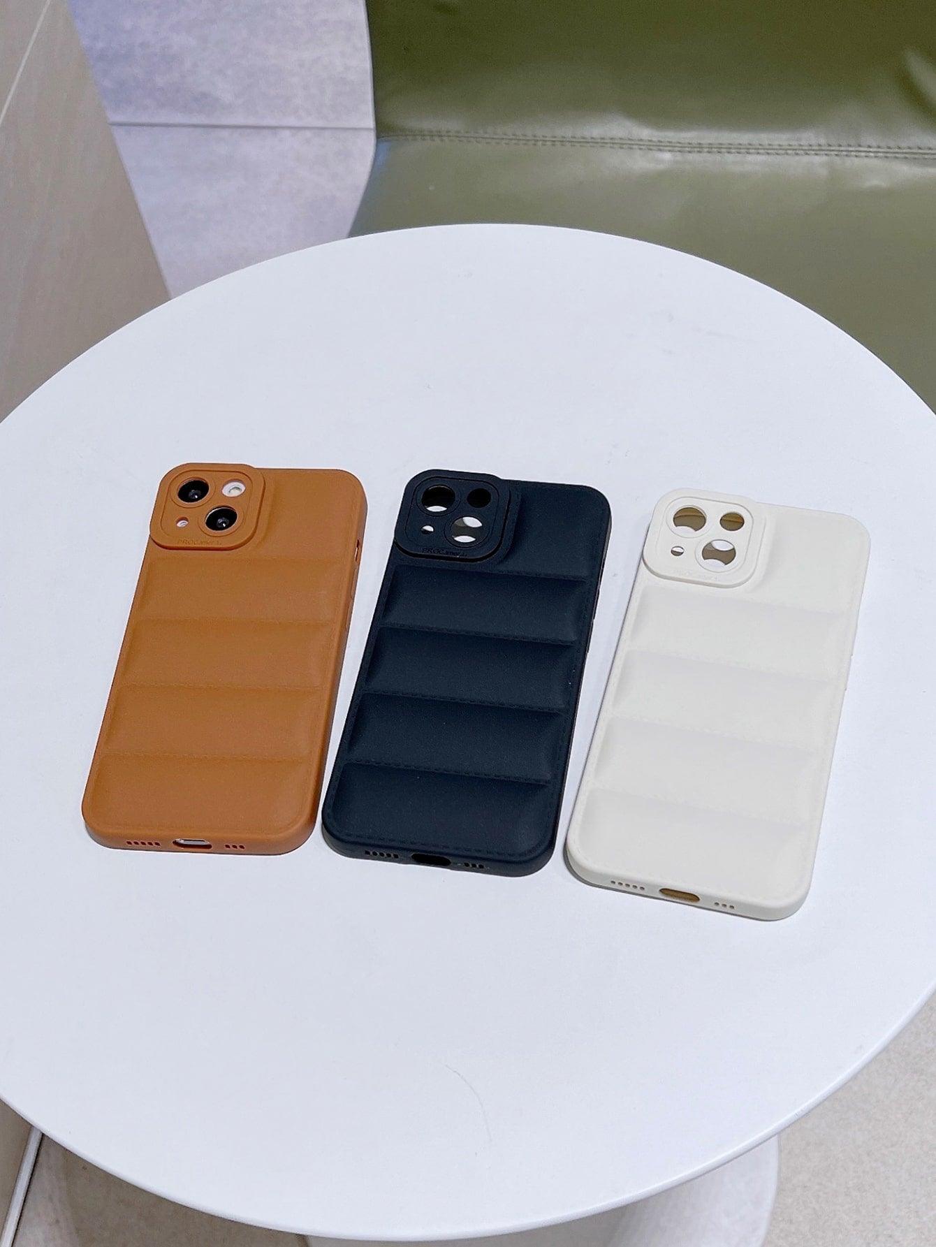 3pcs Plain Phone Case - Decotree.co Online Shop