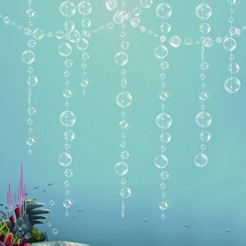 4 String Under the Sea White Bubble Garlands for Little Mermaid Party Decorations - Decotree.co Online Shop