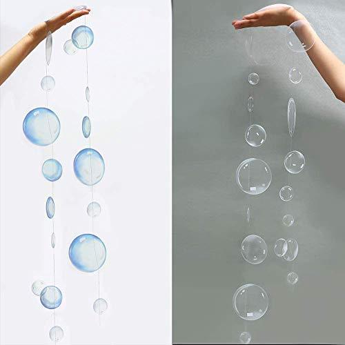 4 String Under the Sea White Bubble Garlands for Little Mermaid Party Decorations - Decotree.co Online Shop