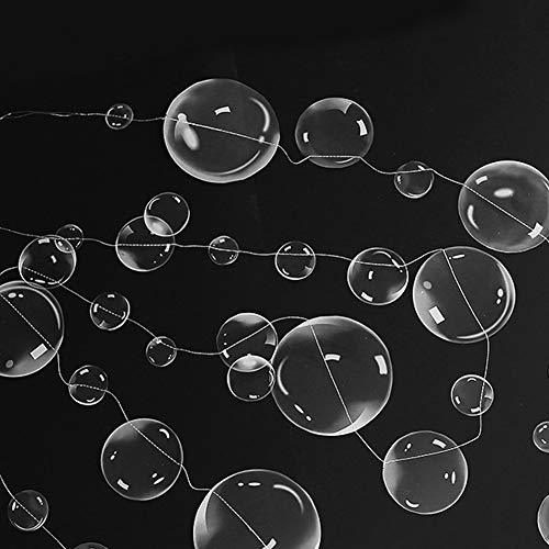 4 String Under the Sea White Bubble Garlands for Little Mermaid Party Decorations - Decotree.co Online Shop