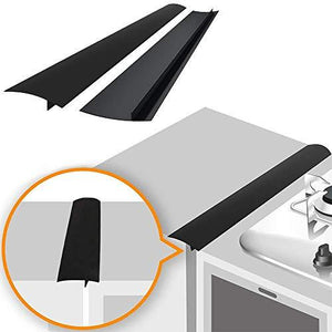 Silicone Stove Gap Covers (2 Pack), Heat Resistant Oven Gap Filler Seals - Decotree.co Online Shop