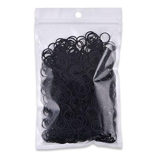 1000 Mini Rubber Bands Soft Elastic Bands for Kid Hair Braids Hair - Decotree.co Online Shop
