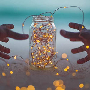 Outdoor Solar String Lights, 2 Pack 33Feet 100 Led Solar Powered Fairy Lights with 8 Modes Waterproof Decoration - Decotree.co Online Shop