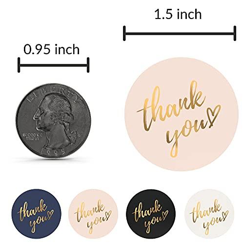 Thank You Stickers Roll | Simple and Sincere | 1.5 inch | Waterproof | 500 Labels for Small Business, Packaging - Decotree.co Online Shop