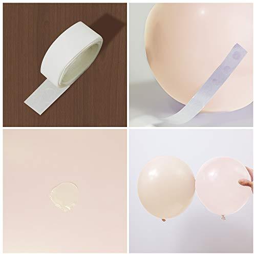 Bean Paste Color Balloon Kit 124PCS 18In 12In 10In 5In Horse Skin Color Balloon Arch Garland - Decotree.co Online Shop