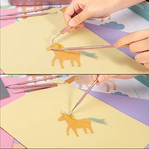 Craft Adhesive Vinyl Tool 4 Pieces Stainless Steel Precision with Case, Weeding Paper Craft Tool Kit - Decotree.co Online Shop