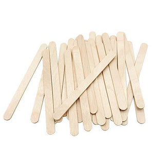 200 Pcs Craft Sticks Ice Cream Sticks Natural Wood Popsicle Craft Sticks 4.5 inch Length Treat Sticks Ice Pop Sticks for DIY Crafts - Decotree.co Online Shop