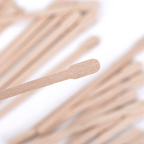 Wax Spatulas 400 Packs Small Wooden Waxing Applicator Sticks Face & Eyebrows Hair Removal Sticks - Decotree.co Online Shop