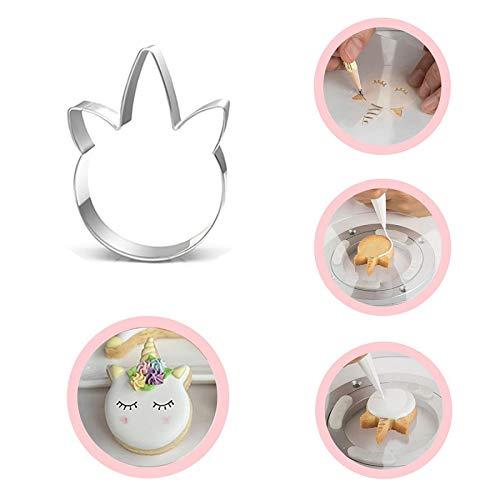 7 Pieces Unicorn Cookie Cutter Set for Kids Holiday Wedding Birthday Favors - Decotree.co Online Shop