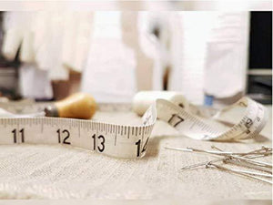 Soft Tape Measure Double Scale Body Sewing Flexible Ruler for Weight Loss Measurement Sewing Tailor Craft Vinyl Ruler 60-inch（White） - Decotree.co Online Shop