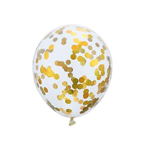 46pcs Green Gold Chrome Balloon Arch Kit, Gold Confetti Balloons for Wedding Decorations - Decotree.co Online Shop