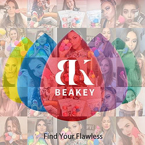 5 Pcs Makeup Sponge Set, Foundation Blending Beauty Sponge, Flawless for Liquid - Decotree.co Online Shop