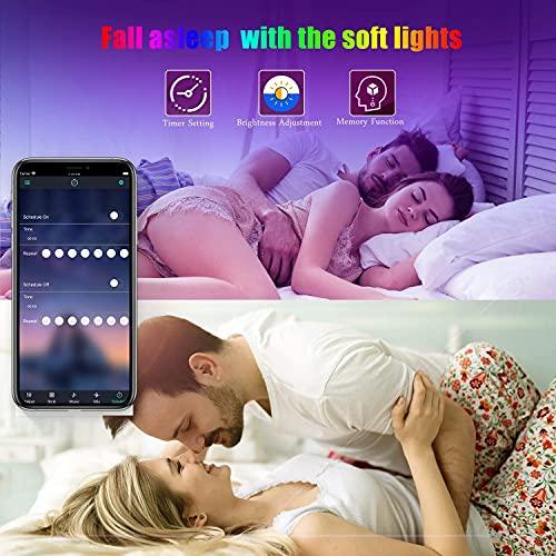 50ft Led Strip Lights, Music Sync Color Changing Led Light Strips, Led Lights for Bedroom Living Room Party Home Decoration - Decotree.co Online Shop