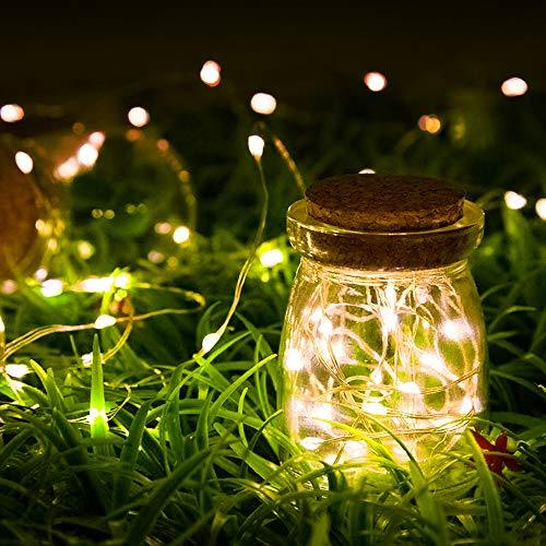 Waterproof LED String Lights, Fairy String Lights Starry String Lights for Parties Christmas Holiday - Decotree.co Online Shop
