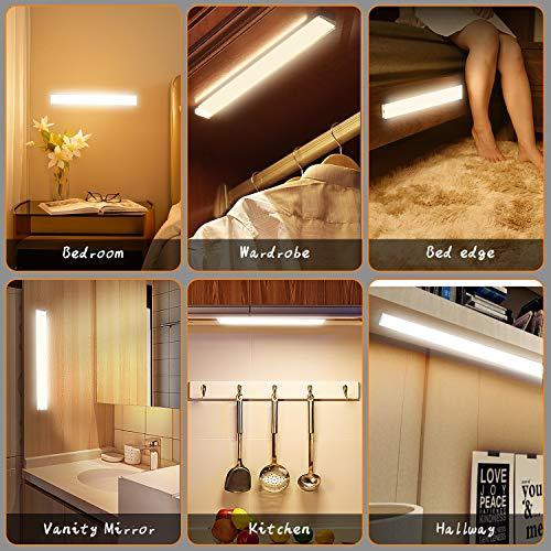 132 LED Closet Light, USB Rechargeable Magnetic Adhesive Strip LED Night Lights - Decotree.co Online Shop