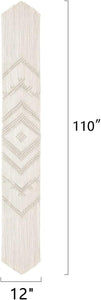 110 Inches Boho Macrame Table Runner Woven Wedding Table Decor - Decotree.co Online Shop