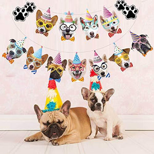 33PCS Dog Banner balloons for Dog Themed Party Decorations - Decotree.co Online Shop