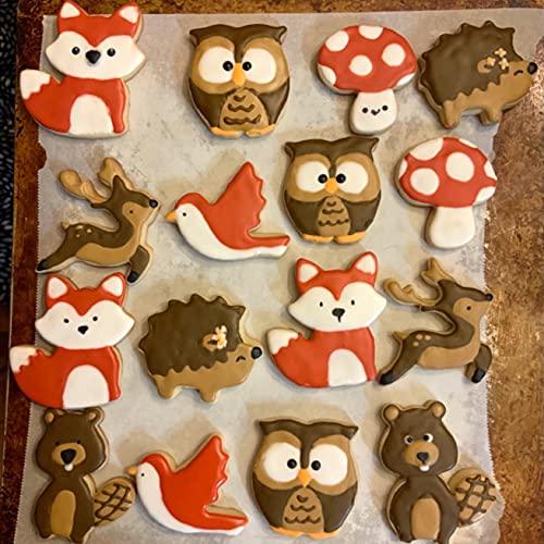7 Pieces Woodland Cookie Cutter Set for Kids Birthday Party Woodland Baby Shower - Decotree.co Online Shop