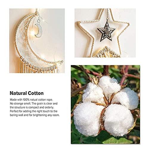 Handmade Dream Catcher, Bohemian Moon Star Dream Catchers Wedding Decoration - Decotree.co Online Shop