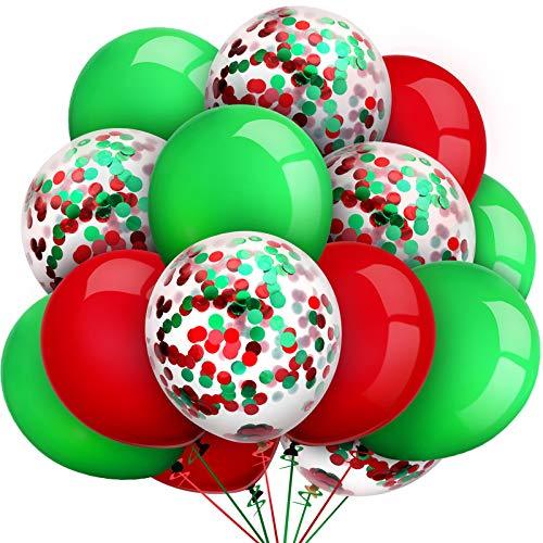 80 Pieces Latex Balloons Confetti Balloons Colorful Party Balloons for Christmas Valentine's Day St. Patrick's Day - Decotree.co Online Shop