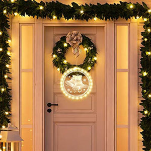 Christmas Decorative Window Light, Backdrop String Lights for Outdoor Indoor Windows Pathway Patio Bedroom Party Holiday Wall - Decotree.co Online Shop