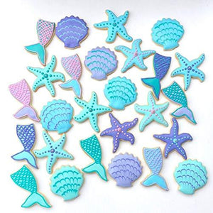 Under The Sea Creatures Cookie Cutter Set - 8 Piece Stainless Steel Cutters Molds Cutters - Decotree.co Online Shop