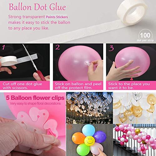 Balloon Glue Dots / Sticker, Pack and Party