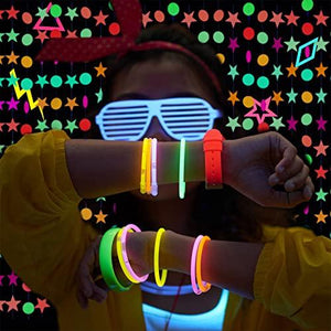 127ft Neon Party Supplies Set for Birthday Wedding Glow Party Decorations - Decotree.co Online Shop
