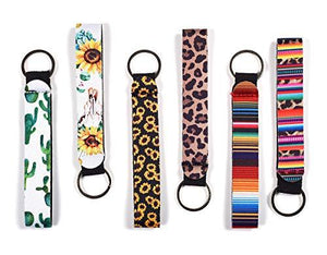Wristlet Strap for Key, Wristlet Keychain Lanyard Holder 6 Pack - Decotree.co Online Shop