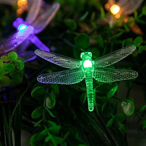 Dragonfly Solar String Lights Outdoor 30 Led Waterproof Solar Powered Fairy Lights - Decotree.co Online Shop