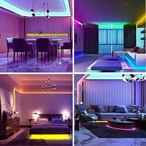 50ft Led Strip Lights, Music Sync Color Changing Led Light Strips, Led Lights for Bedroom Living Room Party Home Decoration - Decotree.co Online Shop