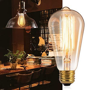 Edison Light Bulbs, 6Pcs Vintage 60 Watt Incandescent Light Bulbs - Decotree.co Online Shop