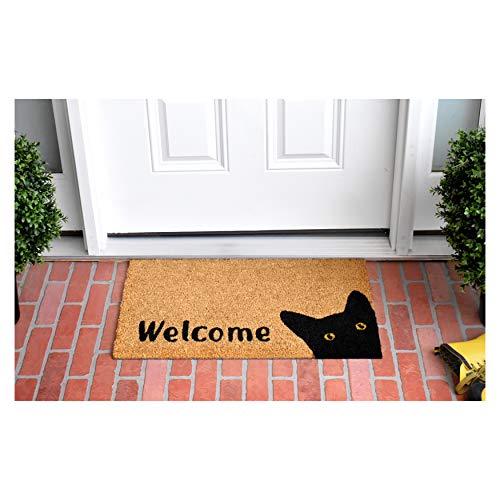 Cute and Natural Kitty Doormat for All Seasons - Decotree.co Online Shop
