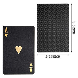 2 Decks Playing Card Waterproof Poker Cards Plastic PET Poker Card Novelty Poker Game Tools for Family Game Party - Decotree.co Online Shop