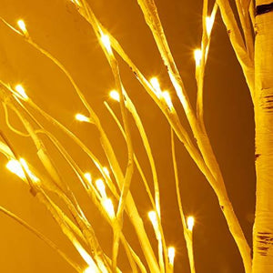 Lighted Birch Tree 6 Feet 96 LED for Home Wedding Festival Party Christmas Decoration - Decotree.co Online Shop