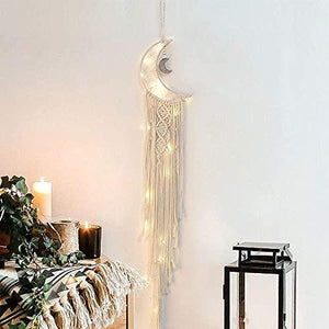 Handmade Dream Catcher, Bohemian Moon Star Dream Catchers Wedding Decoration - Decotree.co Online Shop