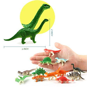 78 Pack Mini Dinosaur Figure Toys, Plastic Dinosaur Toy Set for Kids Toddler Birthday Christmas Easter - Decotree.co Online Shop