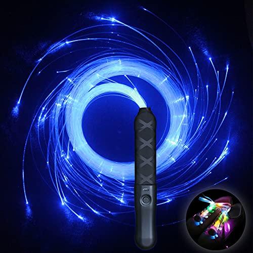 6ft led Rechargeable Pixel Whip Rave Party Fiber Optic Glow Whip - Decotree.co Online Shop