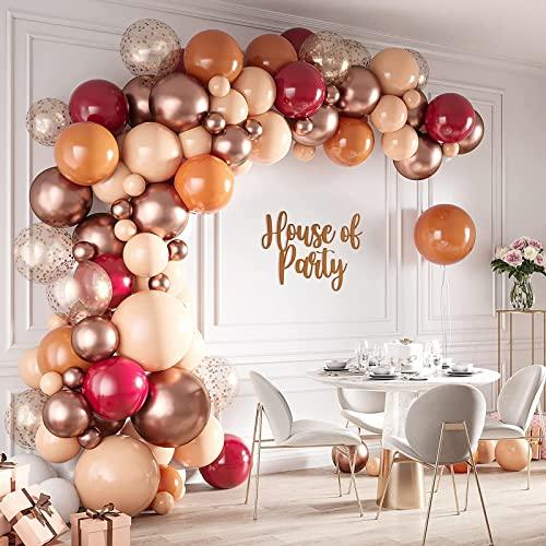 158PCS Rose Gold Balloon Garland kit Party Balloon Arch kit DIY Balloons Party Decoration - Decotree.co Online Shop