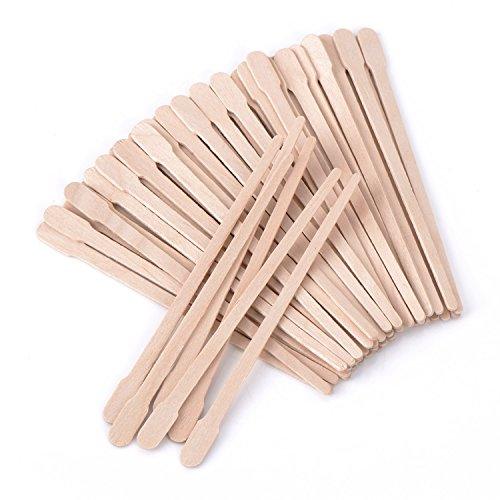 Wax Spatulas 400 Packs Small Wooden Waxing Applicator Sticks Face & Eyebrows Hair Removal Sticks - Decotree.co Online Shop