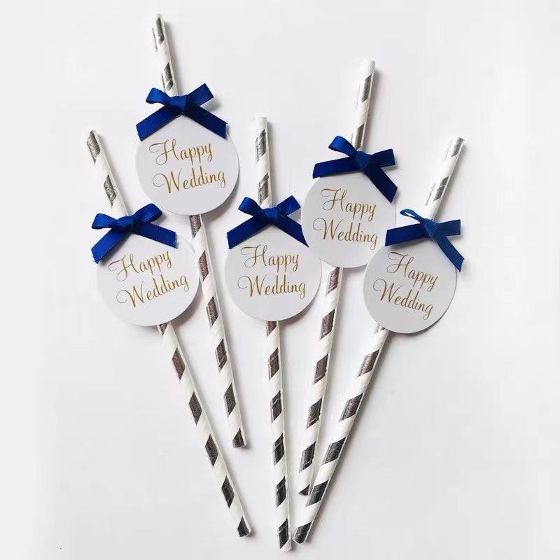 35 Pcs Navy Blue Glitter Cupcake Topper Picks for Wedding Engagement Party Cake Decorations - Decotree.co Online Shop
