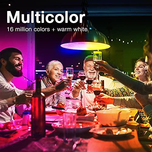 6 Pcs Smart Light Bulbs, RGBW Wi-Fi Color Changing Led Bulbs Multicolor Led Light Bulbs - Decotree.co Online Shop
