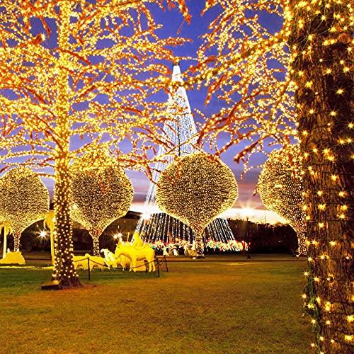 2Pcs Upgraded Solar String Lights for Christmas Outdoor Wedding Decorations - Decotree.co Online Shop