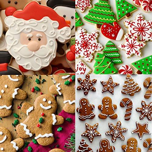 Large 8PCS Christmas Cookie Cutter Set - Decotree.co Online Shop