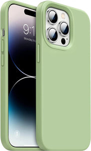 iPhone 14 Pro Max Silicone Case, [Military Grade Drop Protection] Anti-Scratch Microfiber Lining - Decotree.co Online Shop
