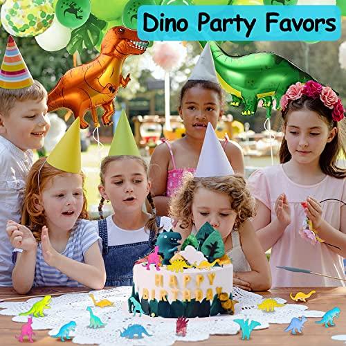 Mini Dinosaurs Toys 48PCS Glow In Dark Dino Figures Dinosaur Party Favors Supplies - Decotree.co Online Shop